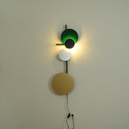 Orb Plug-In Wall Lamp with Adjustable Brightness