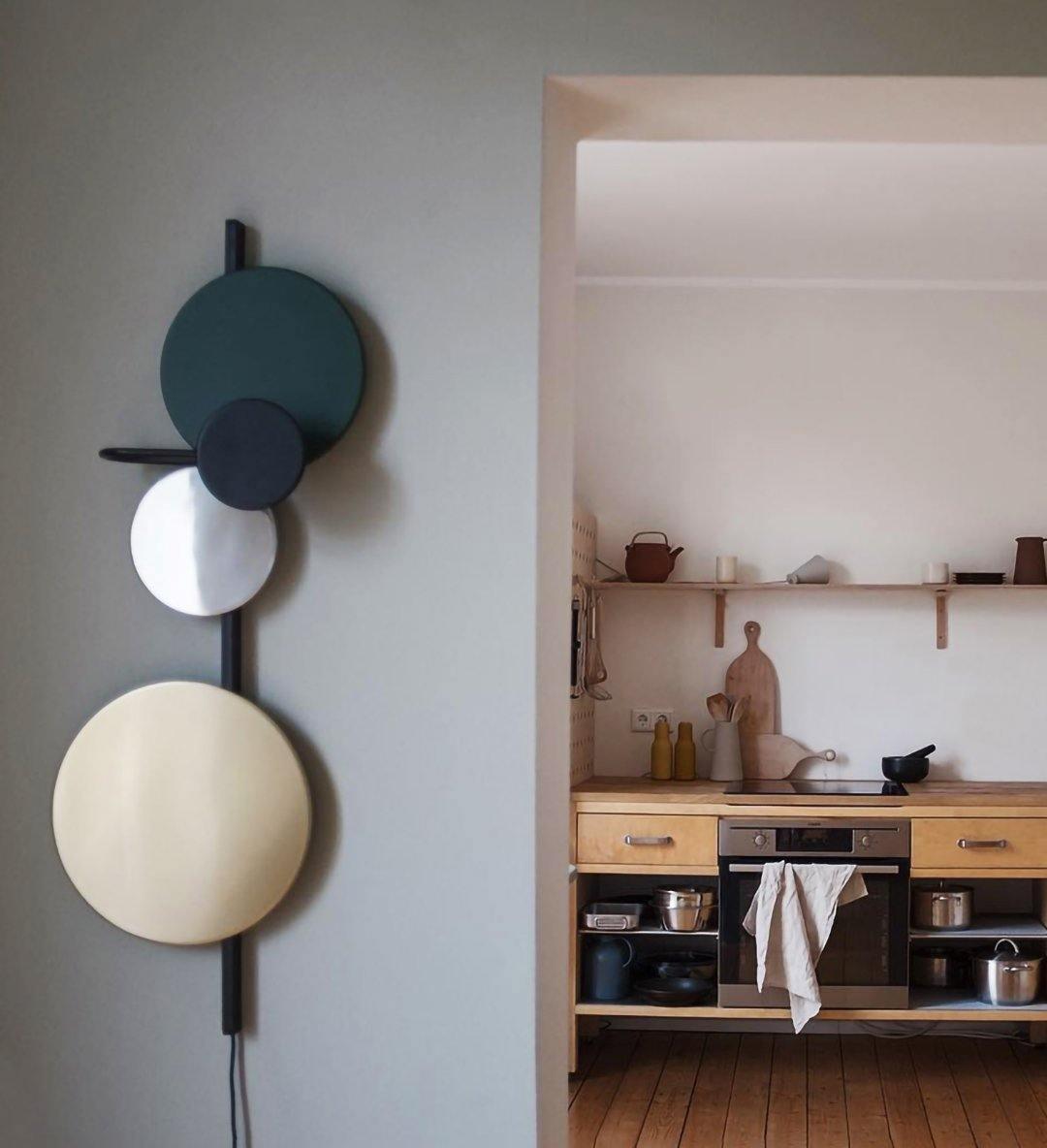 Orb Plug-In Wall Lamp with Adjustable Brightness