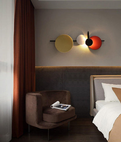 Orb Plug-In Wall Lamp with Adjustable Brightness