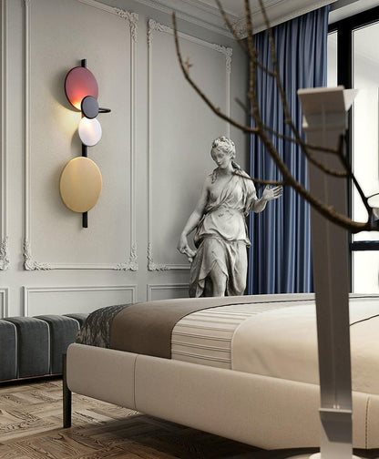 Orb Plug-In Wall Lamp with Adjustable Brightness