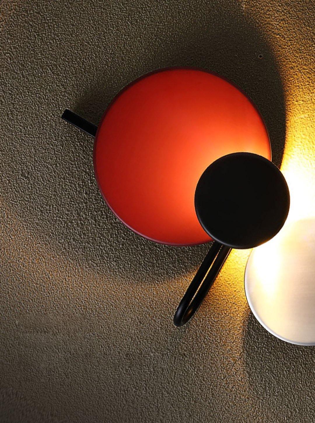 Orb Plug-In Wall Lamp with Adjustable Brightness