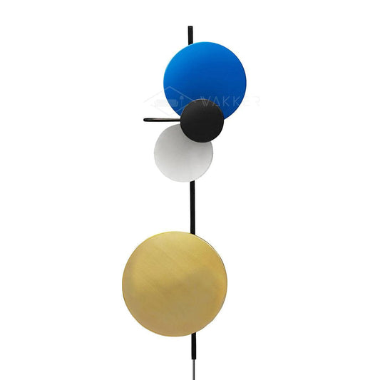 Orb Plug-In Wall Lamp with Adjustable Brightness — front view