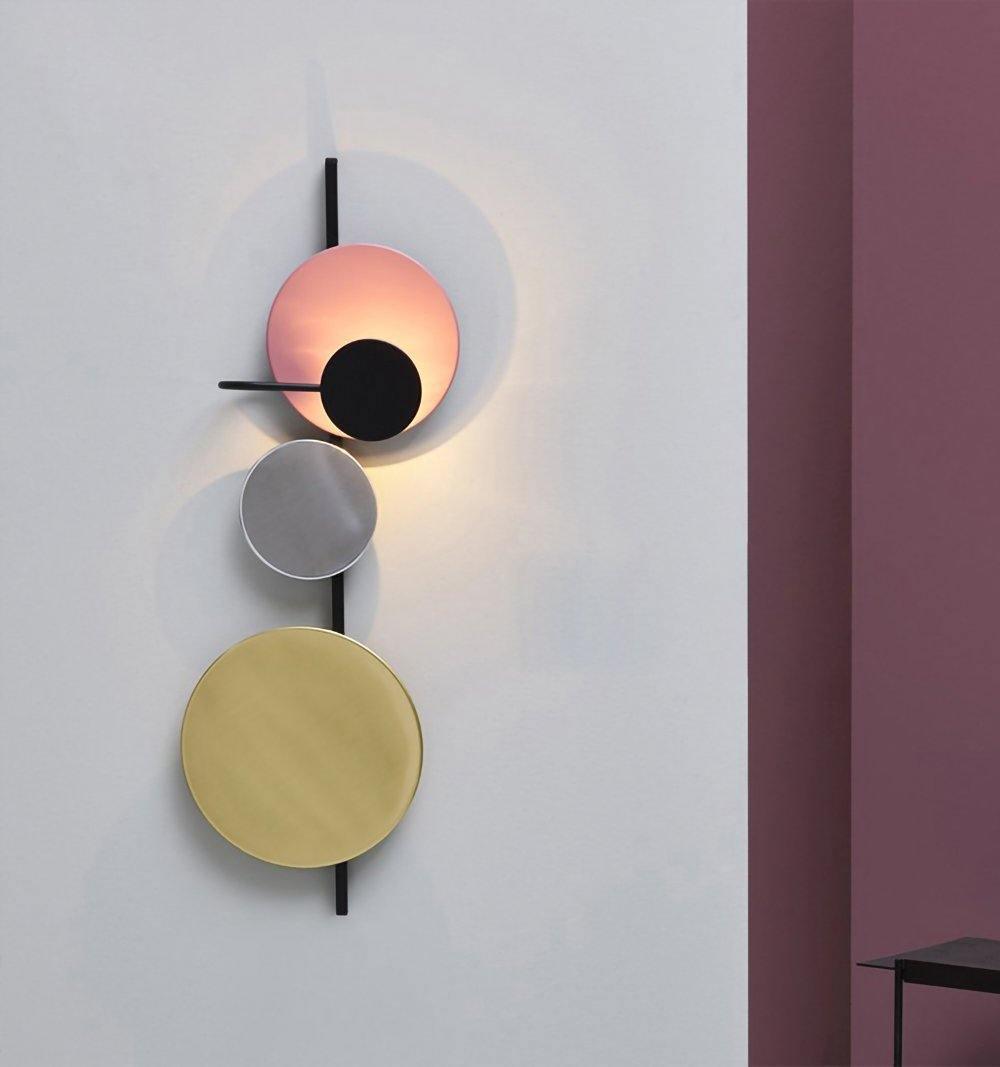Orb Plug-In Wall Lamp with Adjustable Brightness
