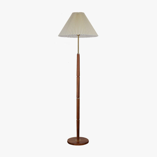 Pleated Floor Lamp with Adjustable Brightness — front view