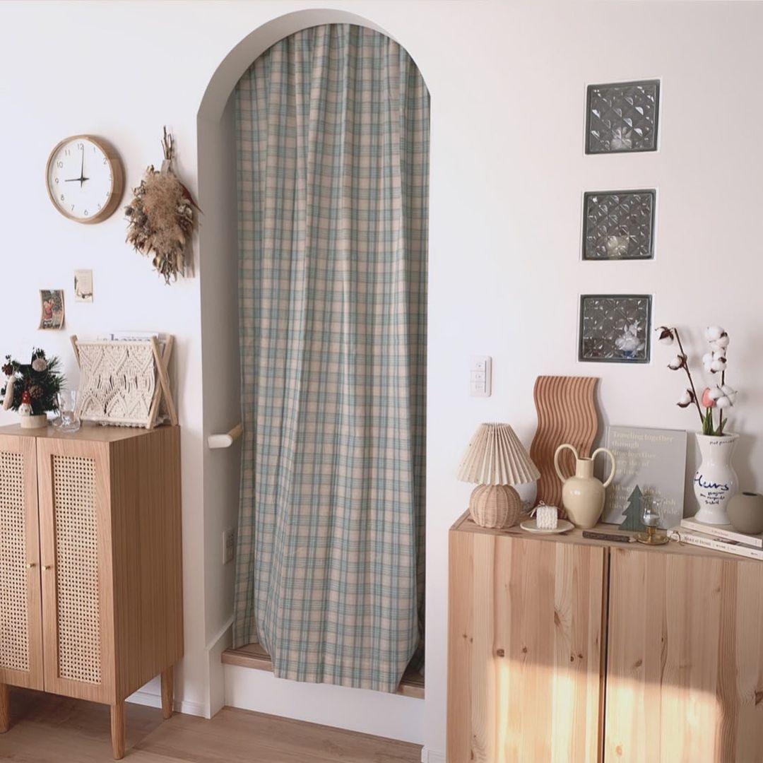 Rattan Pleated Table Lamp, Soft Ambient Light