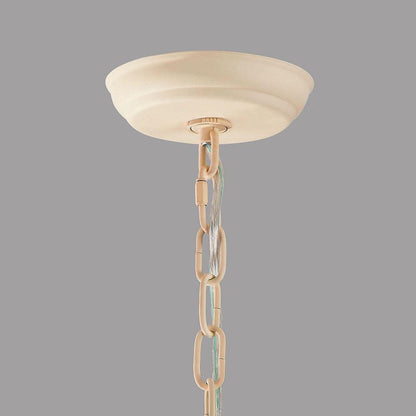 Modern Chandelier with Crystal Accents