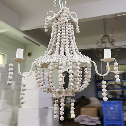 Modern Chandelier with Crystal Accents