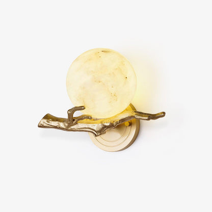 Retro Twig Wall Lamp, Adjustable Light Direction — side view