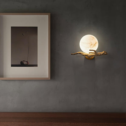 Retro Twig Wall Lamp, Adjustable Light Direction
