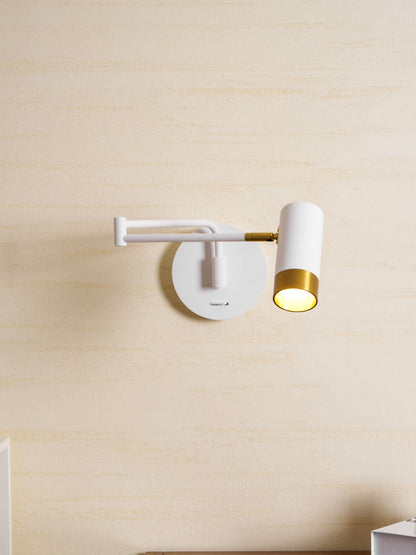 Ridge Arm Wall Lamp with Adjustable Angle
