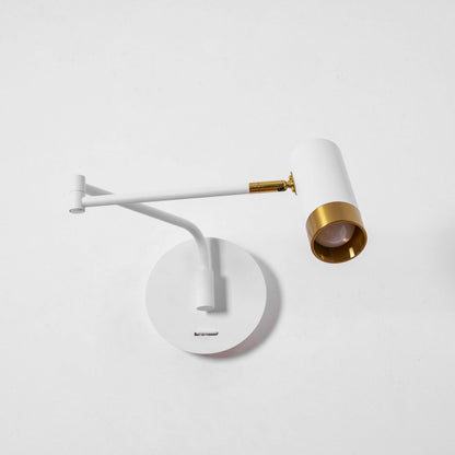 Ridge Arm Wall Lamp with Adjustable Angle