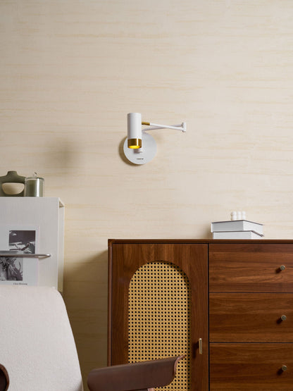 Ridge Arm Wall Lamp with Adjustable Angle