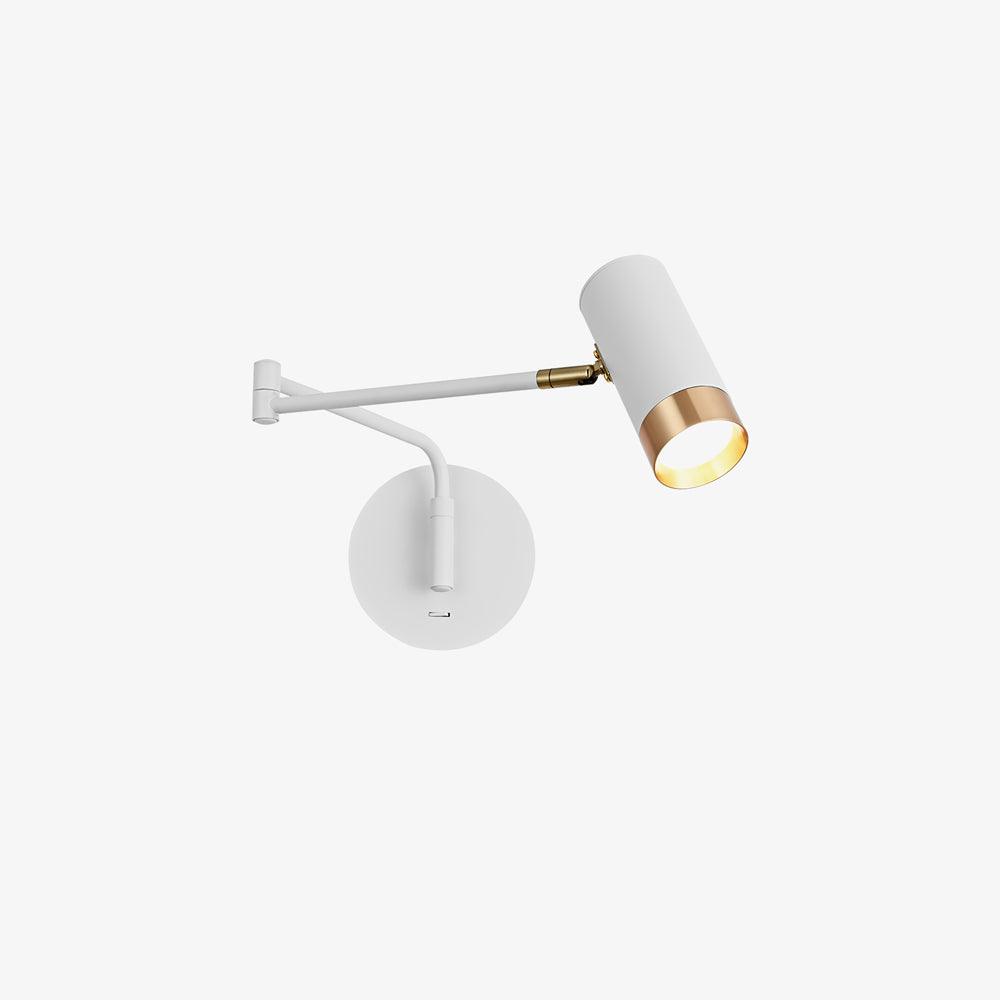 Ridge Arm Wall Lamp with Adjustable Angle