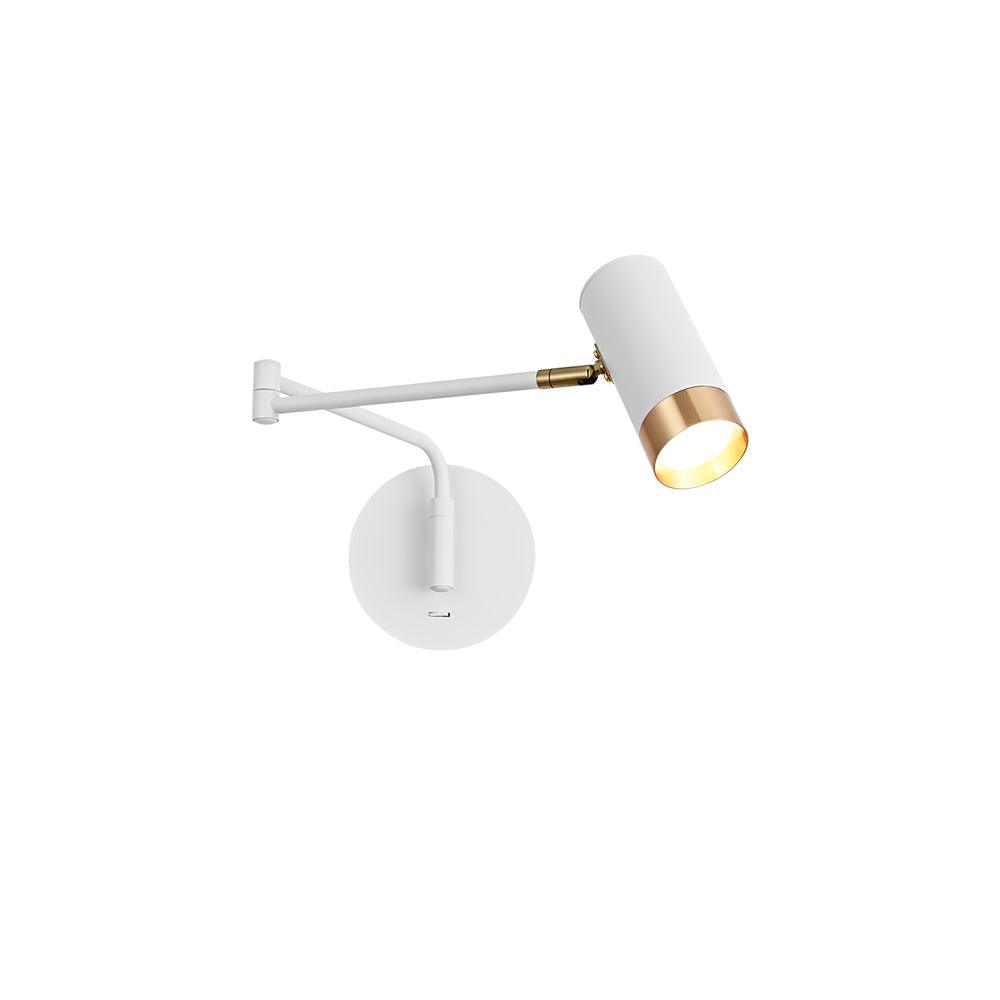 Ridge Arm Wall Lamp with Adjustable Angle