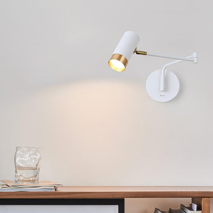 Ridge Arm Wall Lamp with Adjustable Angle