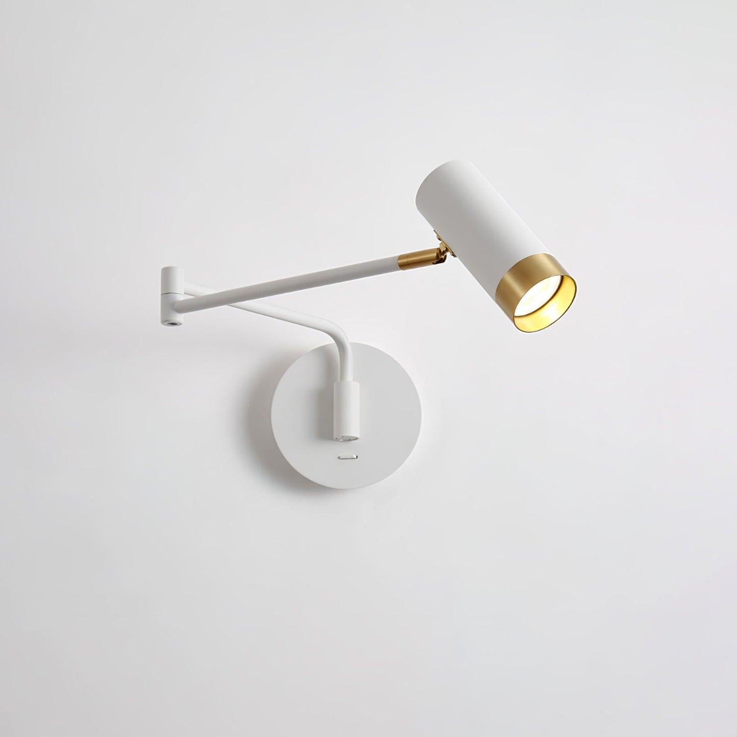 Ridge Arm Wall Lamp with Adjustable Angle — front view