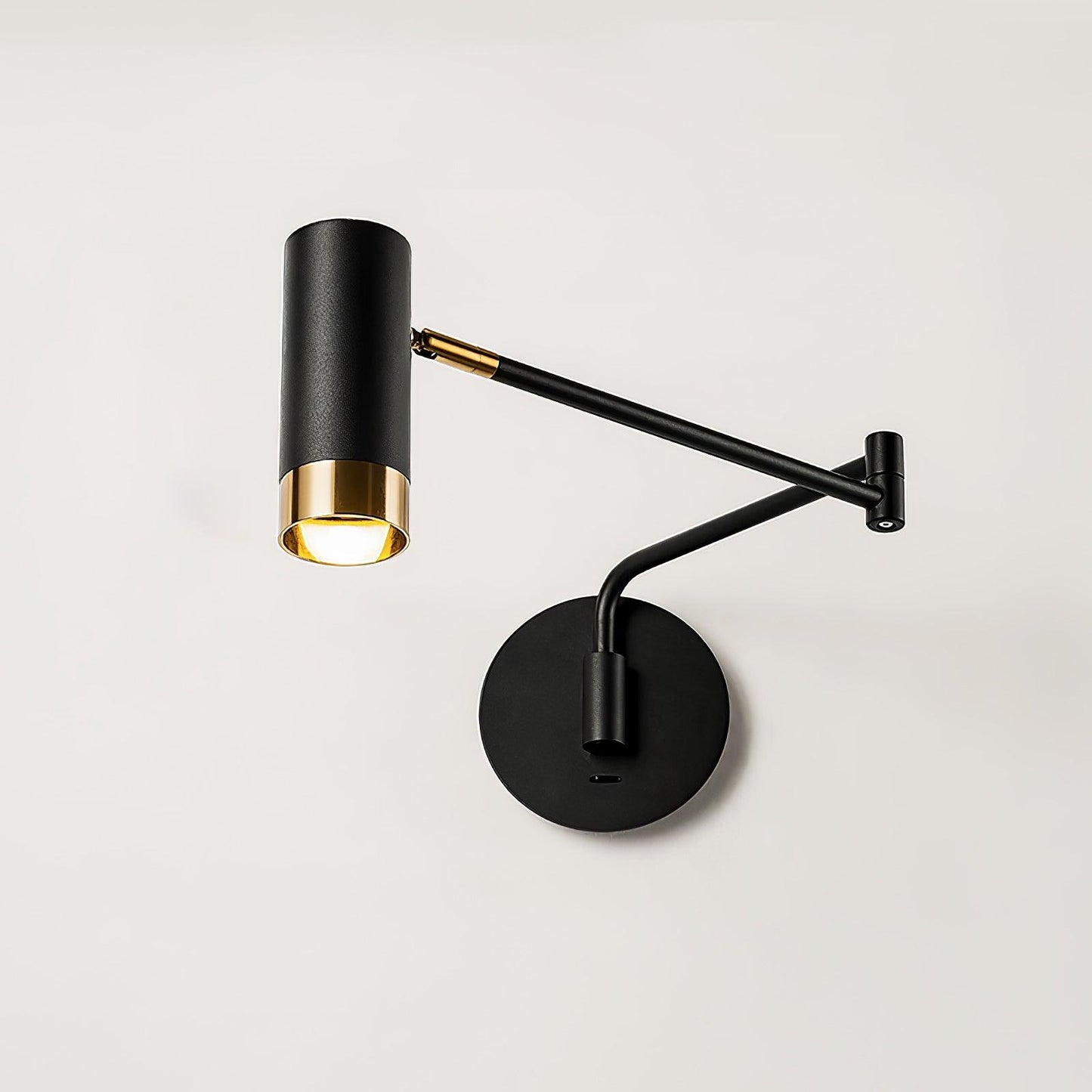 Ridge Arm Wall Lamp with Adjustable Angle