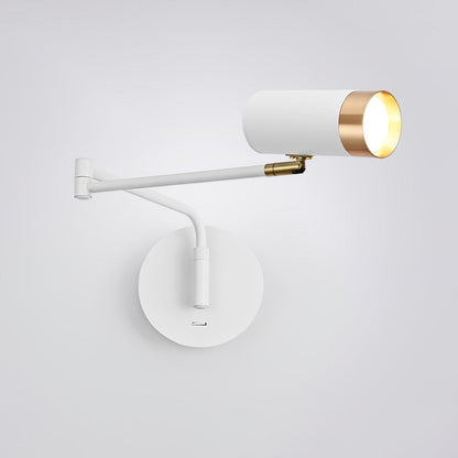 Ridge Arm Wall Lamp with Adjustable Angle