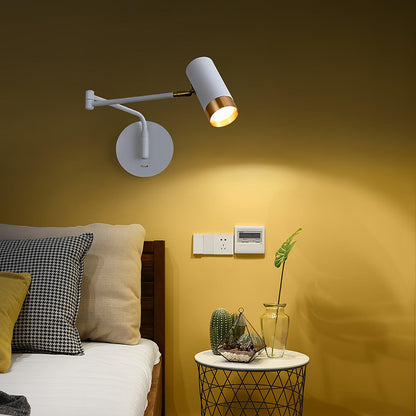 Ridge Arm Wall Lamp with Adjustable Angle