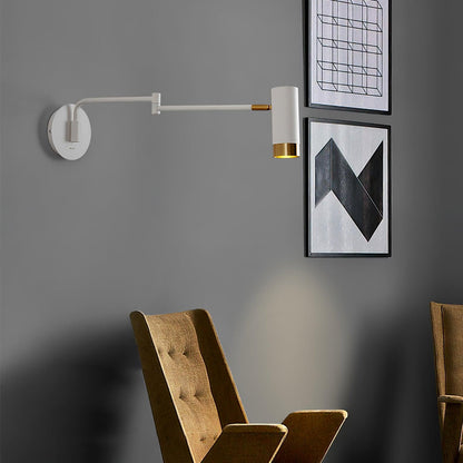 Ridge Arm Wall Lamp with Adjustable Angle
