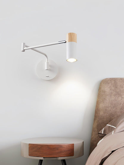 Ridge Arm Wall Lamp with Adjustable Angle