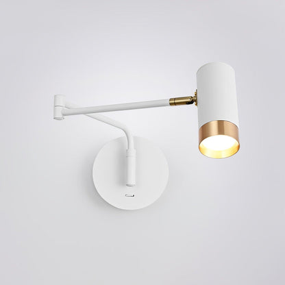 Ridge Arm Wall Lamp with Adjustable Angle