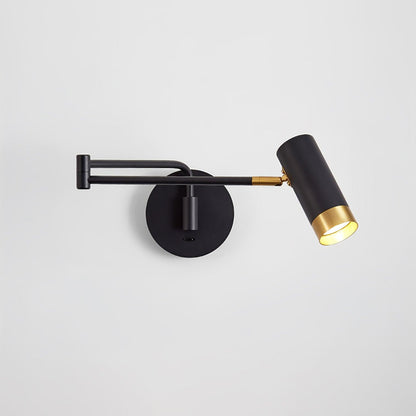 Ridge Arm Wall Lamp with Adjustable Angle — side view