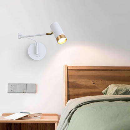 Ridge Arm Wall Lamp with Adjustable Angle