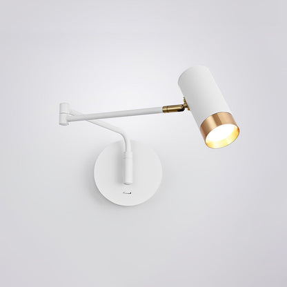 Ridge Arm Wall Lamp with Adjustable Angle