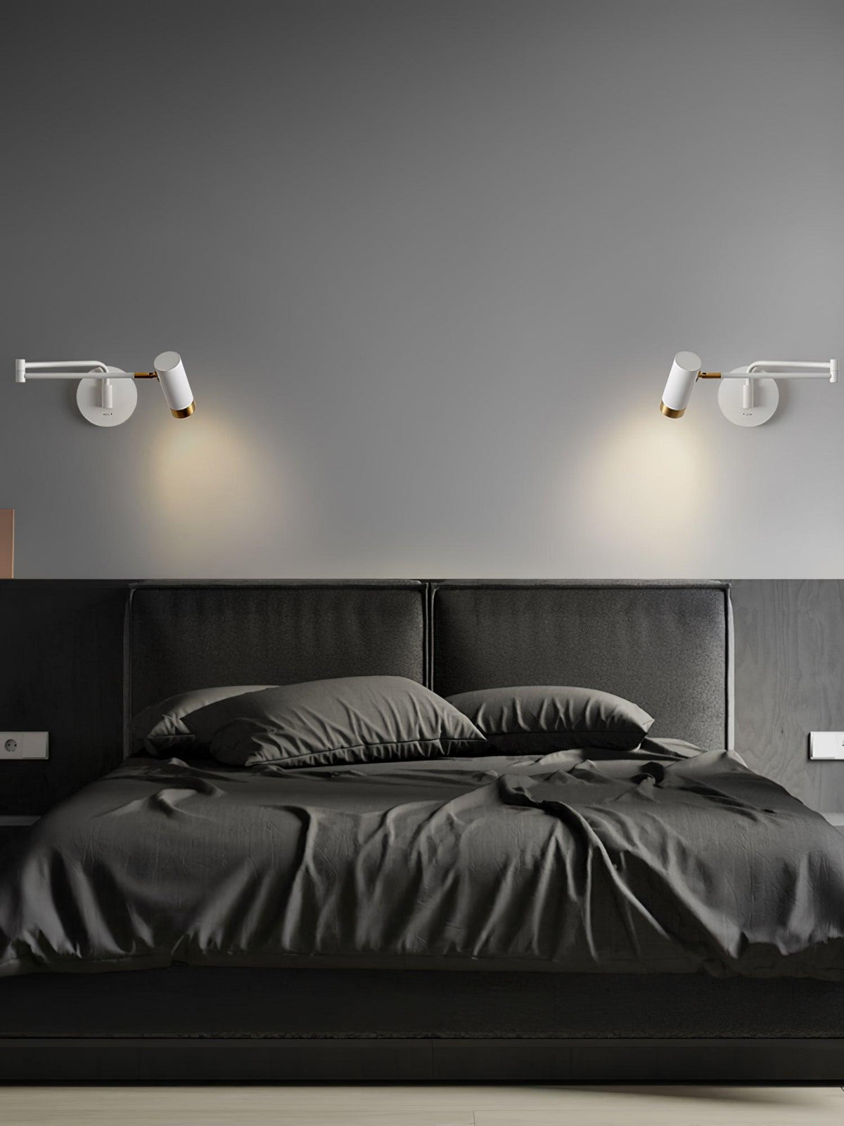 Ridge Arm Wall Lamp with Adjustable Angle