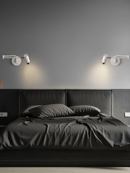 Ridge Arm Wall Lamp with Adjustable Angle
