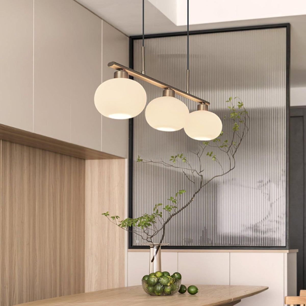 Sculptural Pendant Light Position 28