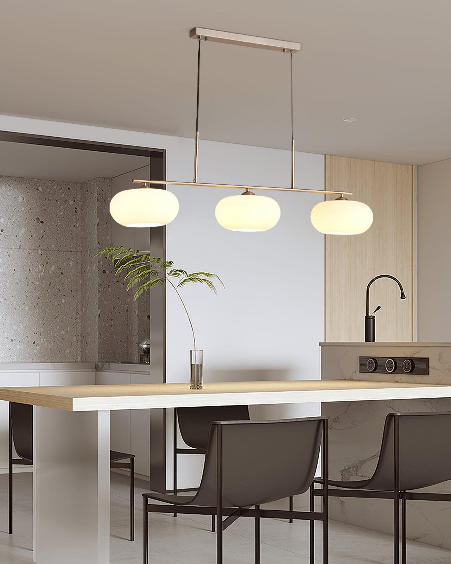 Sculptural Pendant Light Position 29