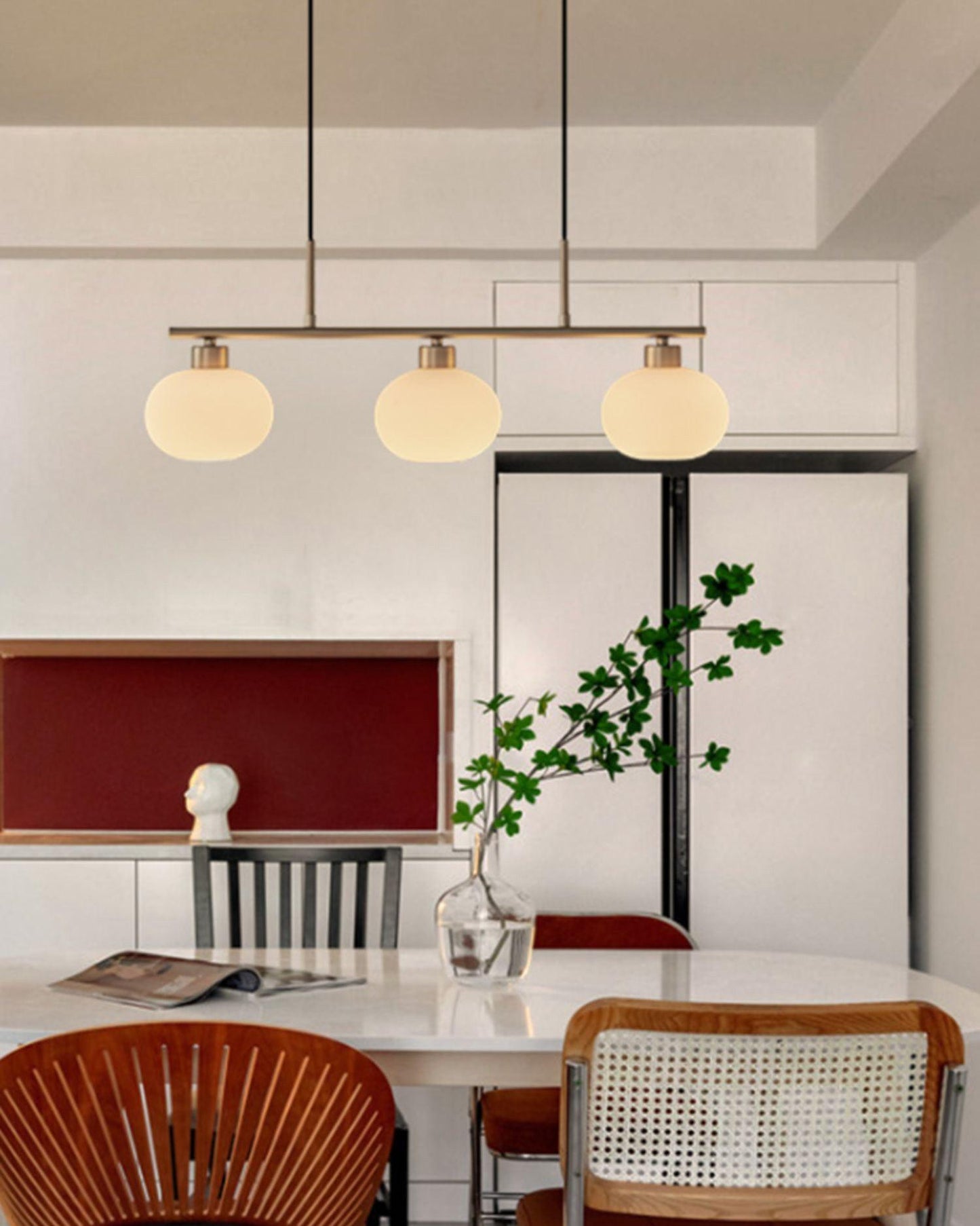Sculptural Pendant Light Position 30