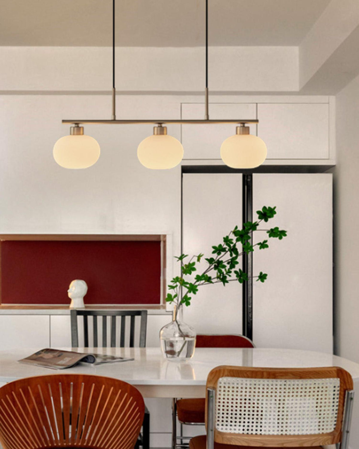 Sculptural Pendant Light Position 30