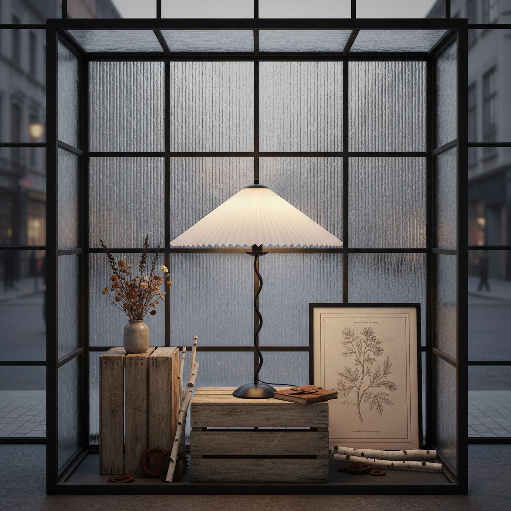 Squiggle Table Lamp with USB Charging