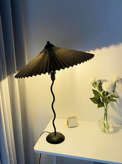 Squiggle Table Lamp with USB Charging