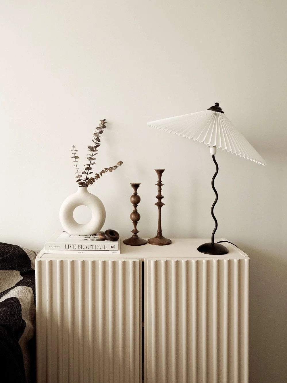 Squiggle Table Lamp with USB Charging