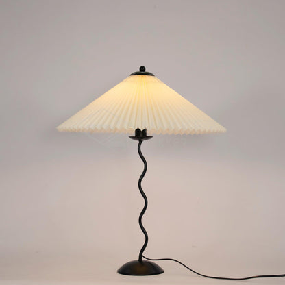 Squiggle Table Lamp with USB Charging — front view