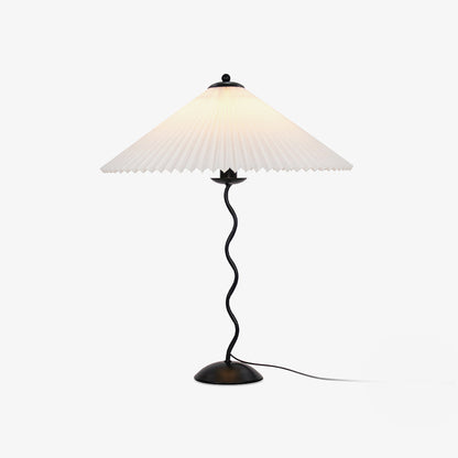 Squiggle Table Lamp with USB Charging — lifestyle view
