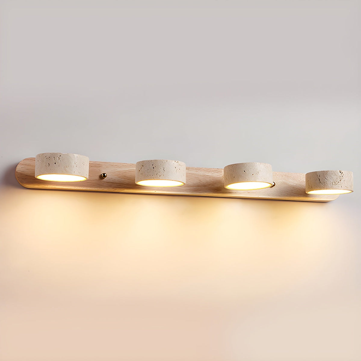 Travertine Wall Light, Multi-Light Design