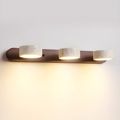 Travertine Wall Light, Multi-Light Design