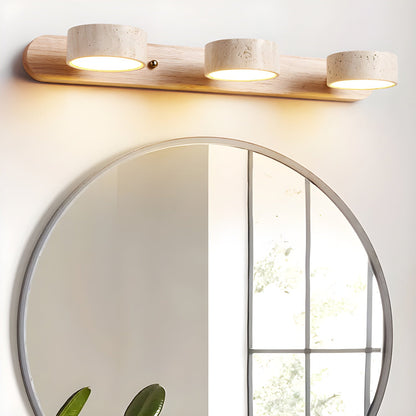 Travertine Wall Light, Multi-Light Design