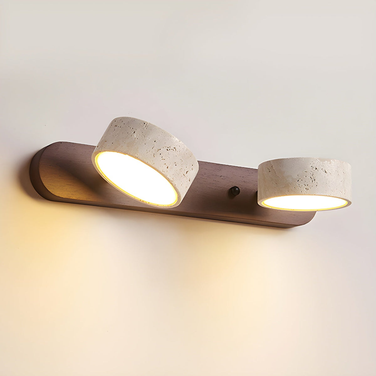 Travertine Wall Light, Multi-Light Design
