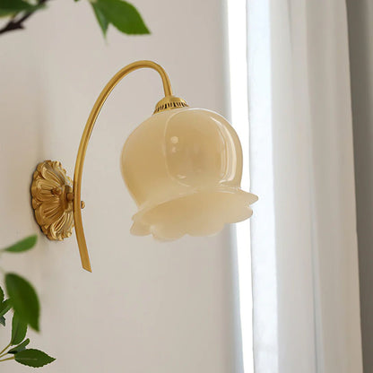 Flower Wall Lamp with Adjustable Brightness