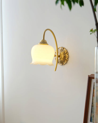 Flower Wall Lamp with Adjustable Brightness