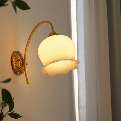 Flower Wall Lamp with Adjustable Brightness