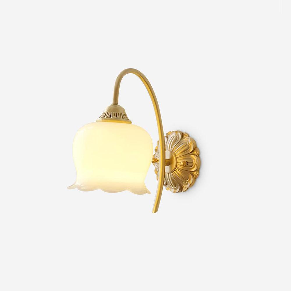 Flower Wall Lamp with Adjustable Brightness — front view