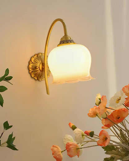 Flower Wall Lamp with Adjustable Brightness