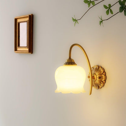Flower Wall Lamp with Adjustable Brightness